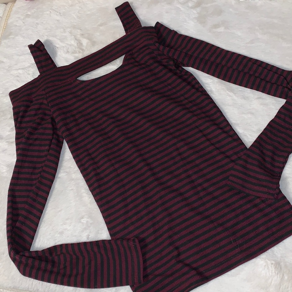 XS Aeropostale Sexy striped top